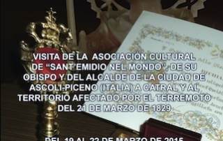 LA ASOCIACIÓN "SANT´EMIDIO NEL MONDO" EN LA DIÓCESIS